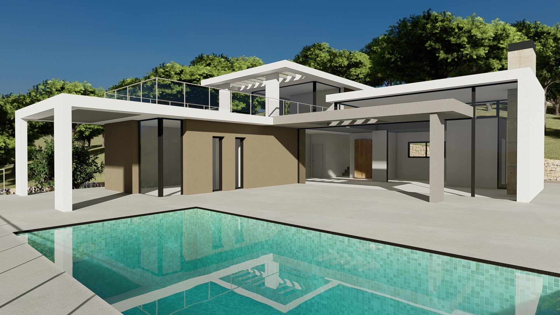 Project for a Modern Luxury Villa in Benitachell